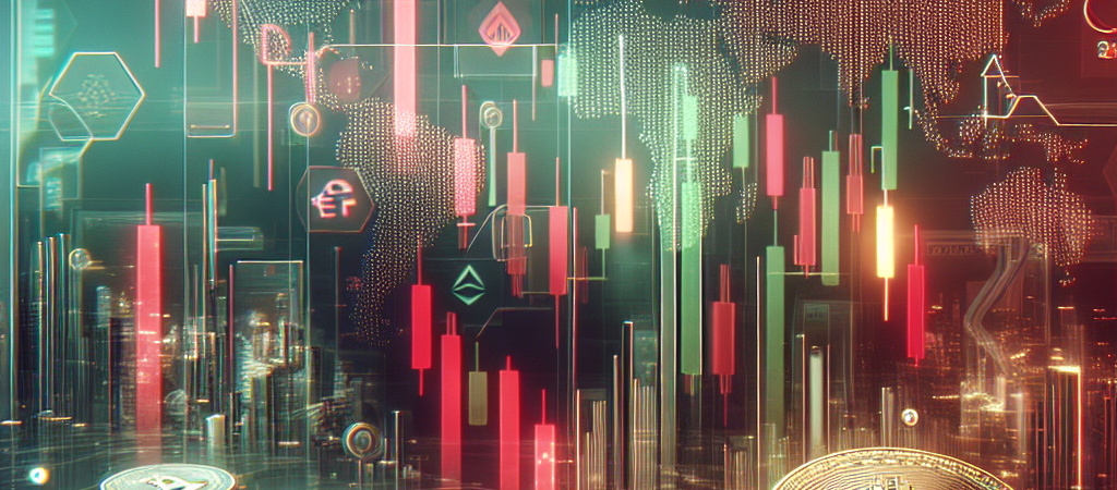 Mercado de criptomonedas sufre leves caídas por tensiones comerciales
